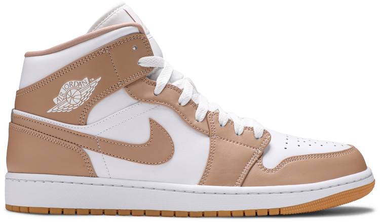 Air Jordan 1 Mid 'Tan Gum'