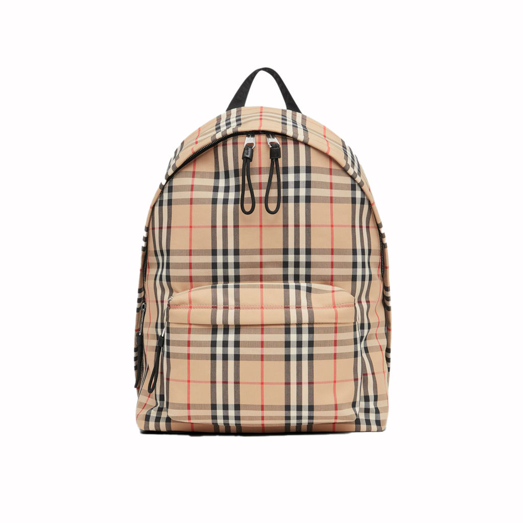 Burberry Vintage Check Nylon Backpack