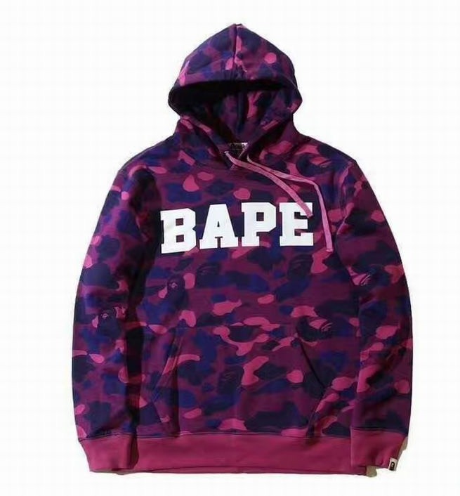 Bape Pullover Purple Camo
