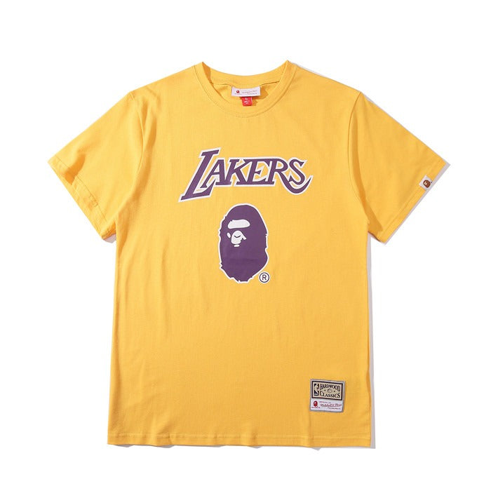 BAPE x Mitchell & Ness  Lakers Tee