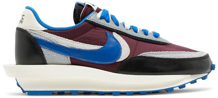 Nike sacai x Undercover x LDWaffle 'Night Maroon Team Royal'