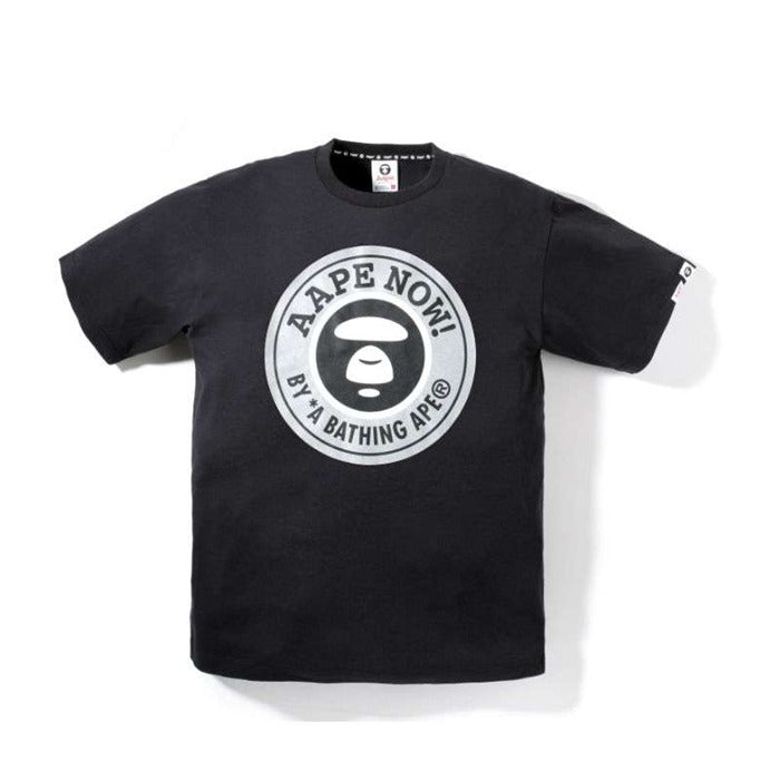 Aape Black Reflective Tee