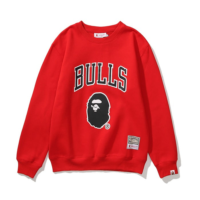 BAPE x Mitchell & Ness  Bulls Sweatshirt