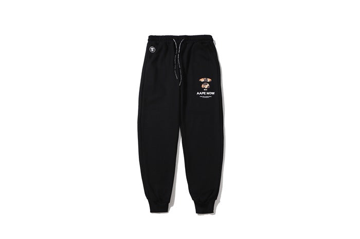 Aape Black Sweat Pant