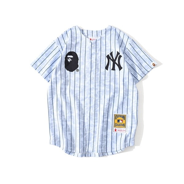 Bape White Mets Shirt Tee