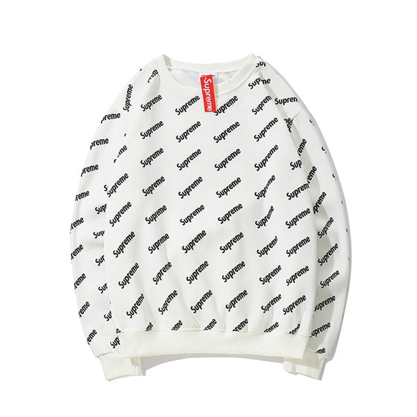 Supreme Crewneck Logo Printed