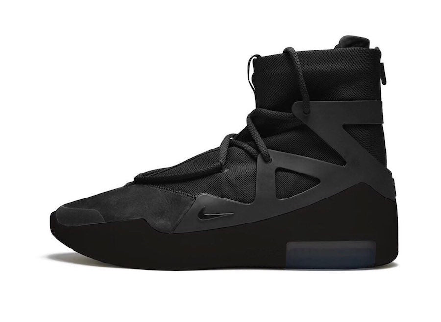 Nile Air Fear of God 1 “Noir” Triple Black