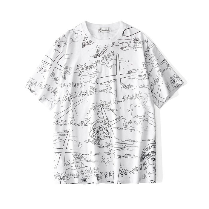 Bape White Tee