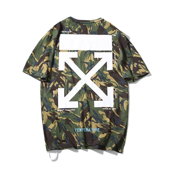 OFF-WHITE Camo Tempature Tee