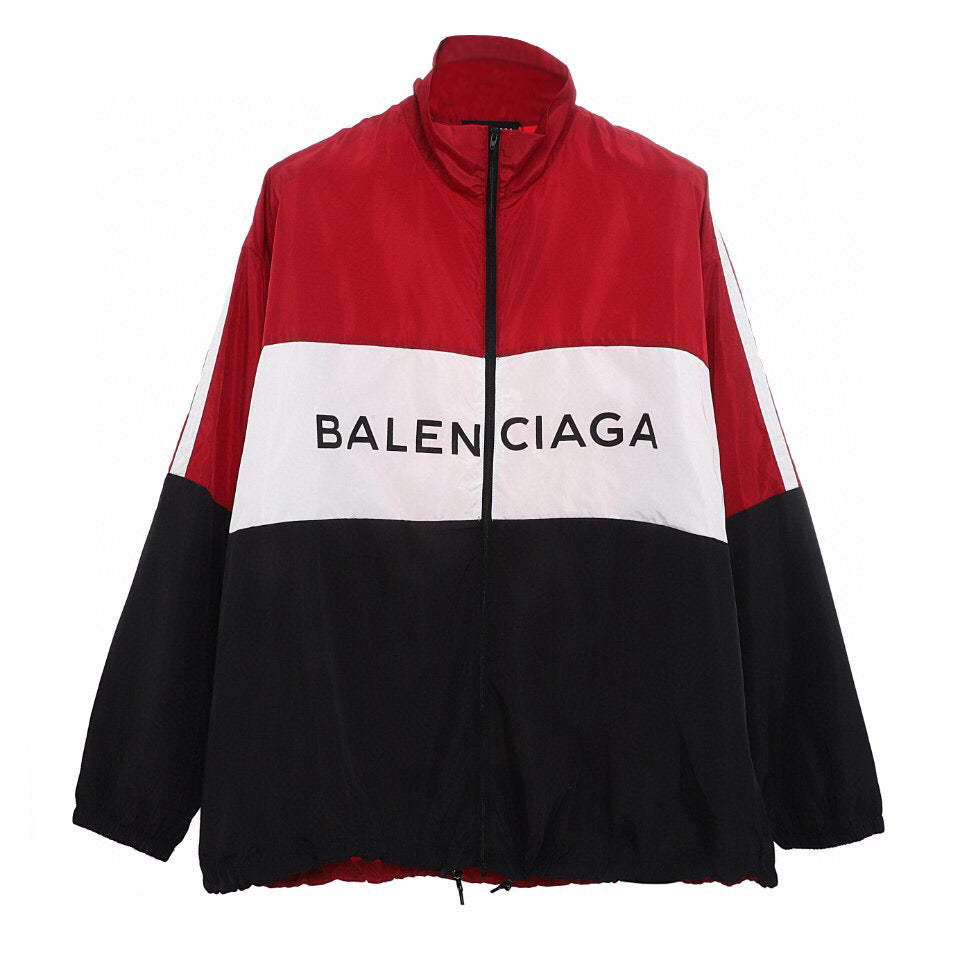 Balenciaga Logo windbreaker jacket