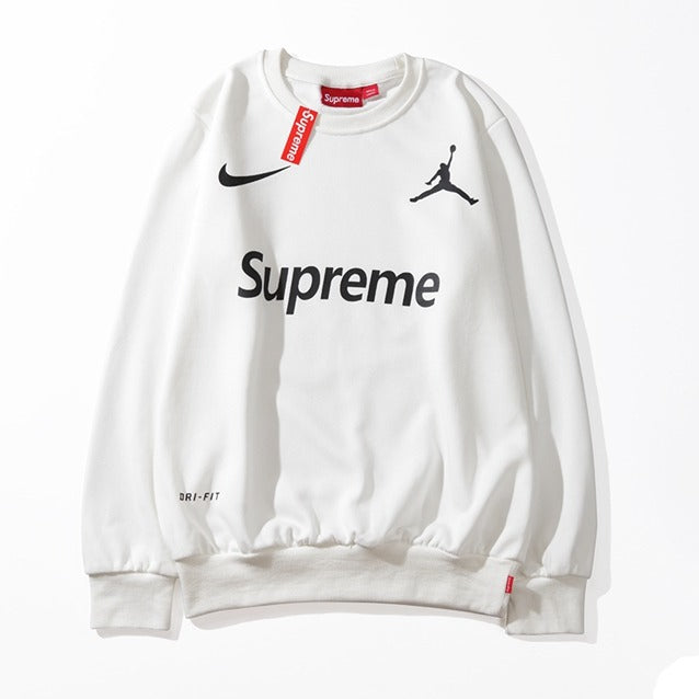 Supreme Crewneck Dri-Fit White