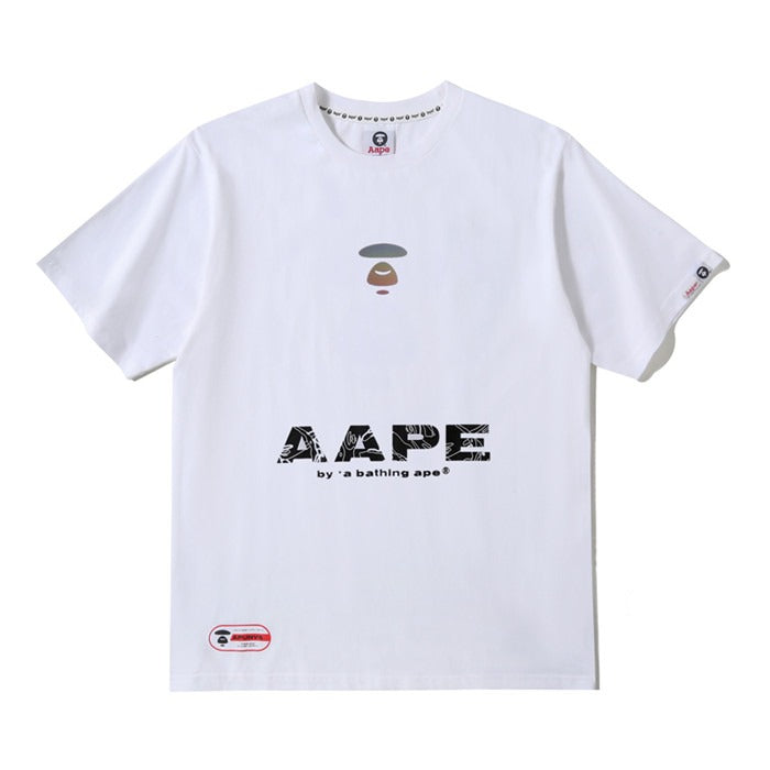 Aape White Tee