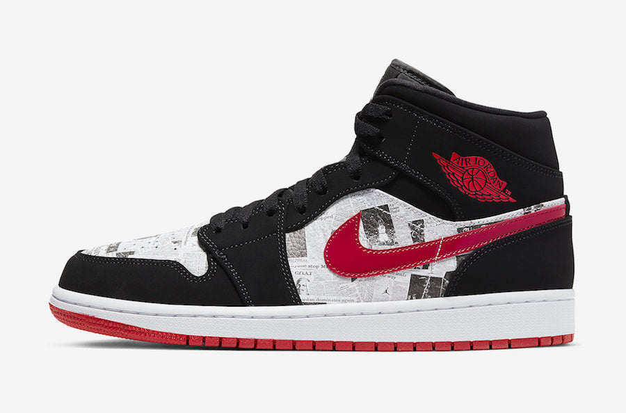 Air Jordan 1 Mid SE "Newspaper Air Times"