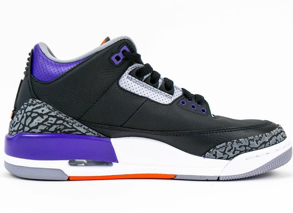 Air Jordan 3 Retro Black Court Purple