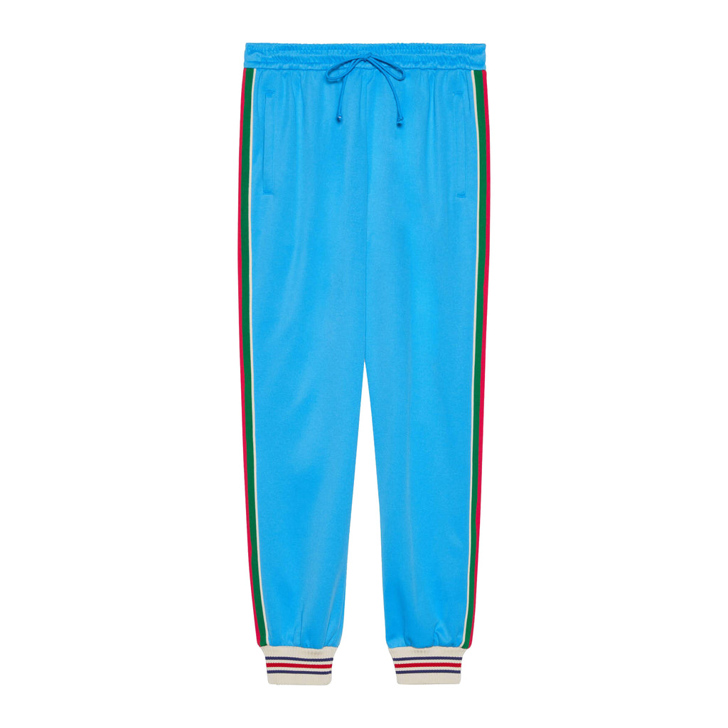 Gucci Technical jersey jogging bottoms with Web