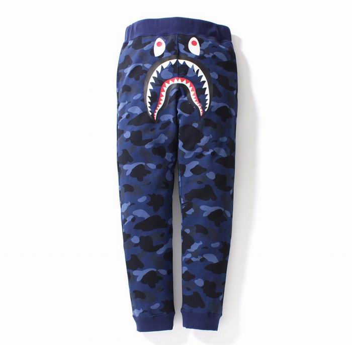 Bape Shark Blue Camo Sweat Pant