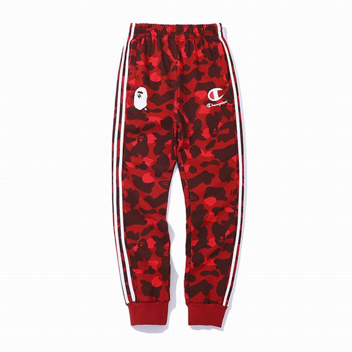 Bape X Champion Camo Sweat Pant