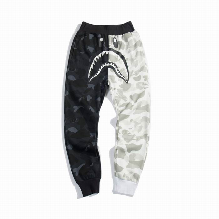 Bape Shark Black/White Camo Sweat Pant