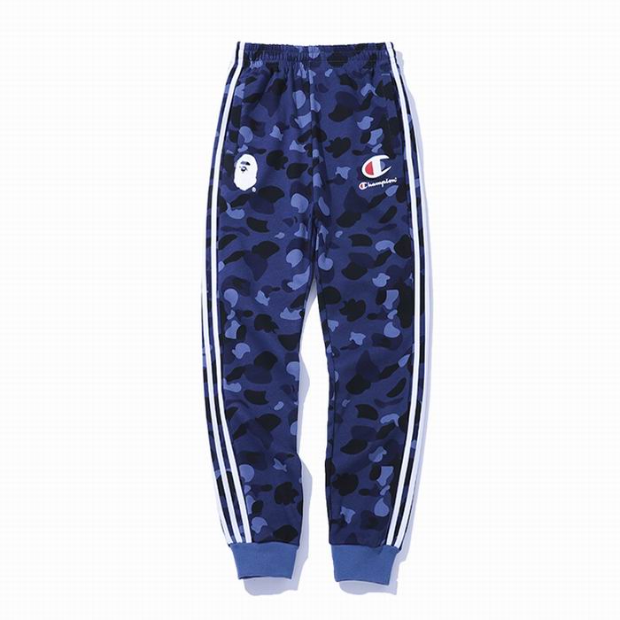 Bape X Champion Camo Sweat Pant