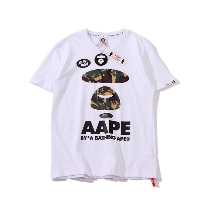 Aape White Camo Tee