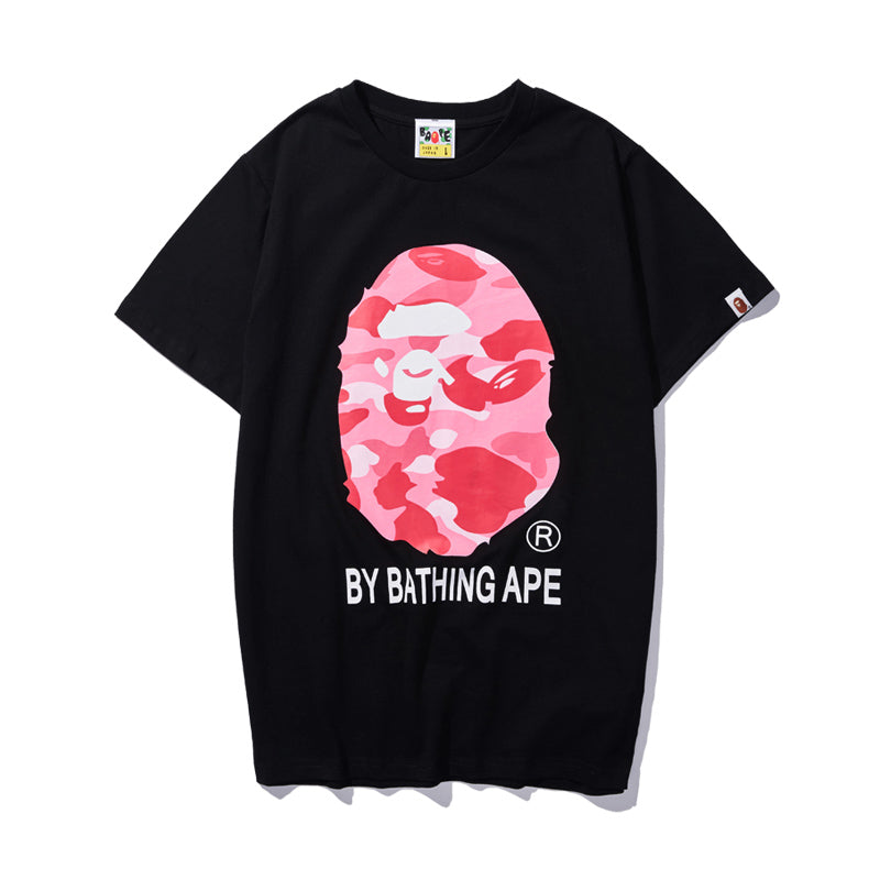 Bape Black Pink Camo Tee