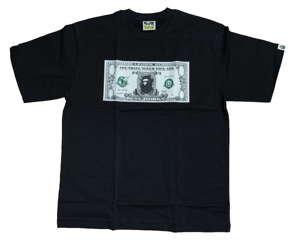 Bape Busy Work Tee Black