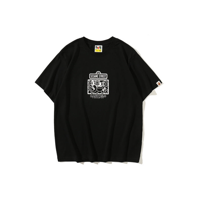 Bape X Baby Milo Tee Black