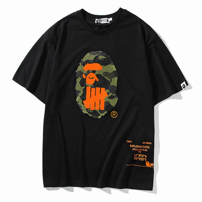 Undefeated X Bape Tee Black