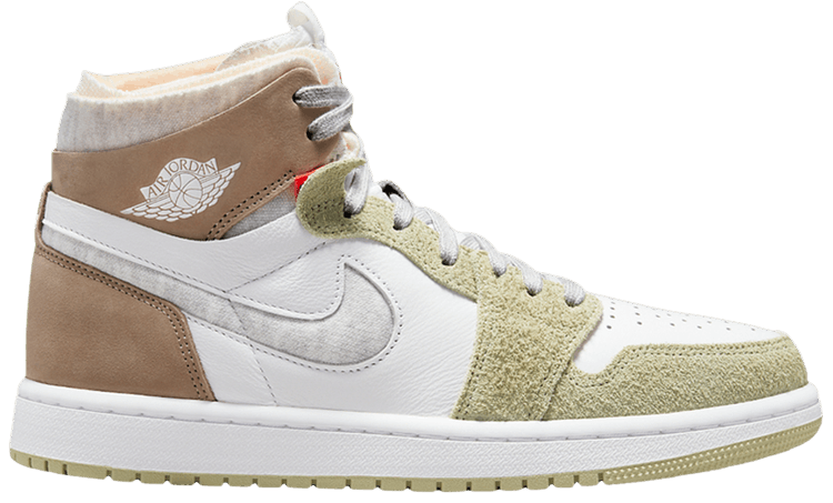Wmns Air Jordan 1 High Zoom Comfort 'Olive Aura'
