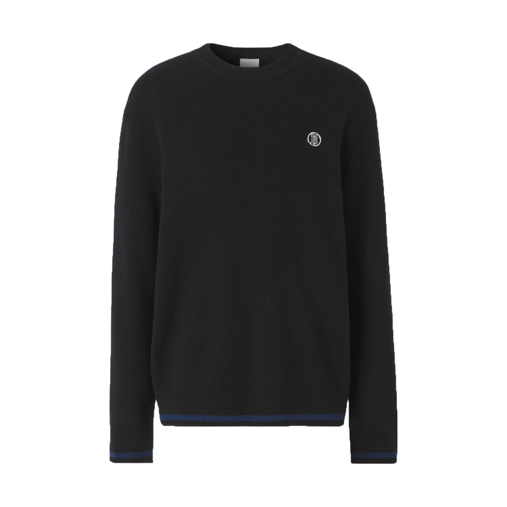 Burberry Monogram Motif Cashmere Cotton Sweater