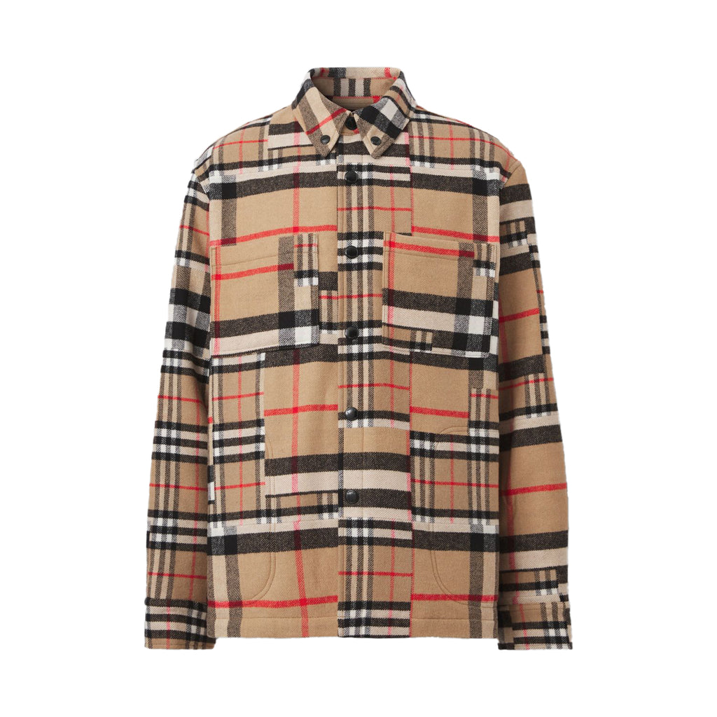 Burberry Patchwork Check Wool