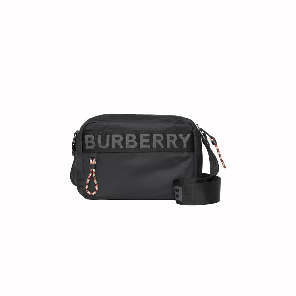 Burberry Logo Detail Nylon Crossbody Bag