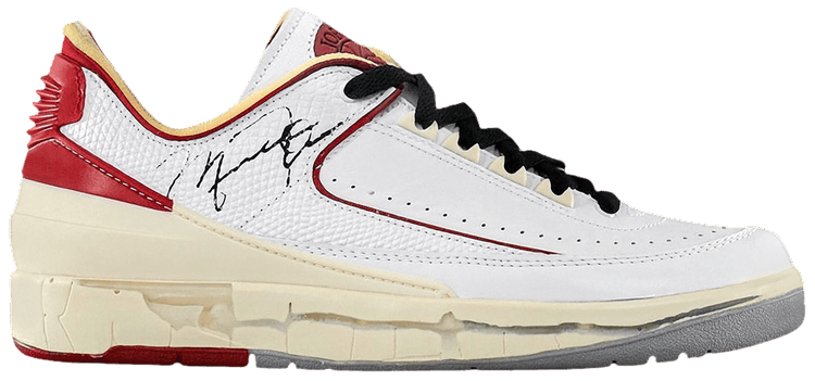 Off-White x Air Jordan 2 Retro Low SP 'Sail'