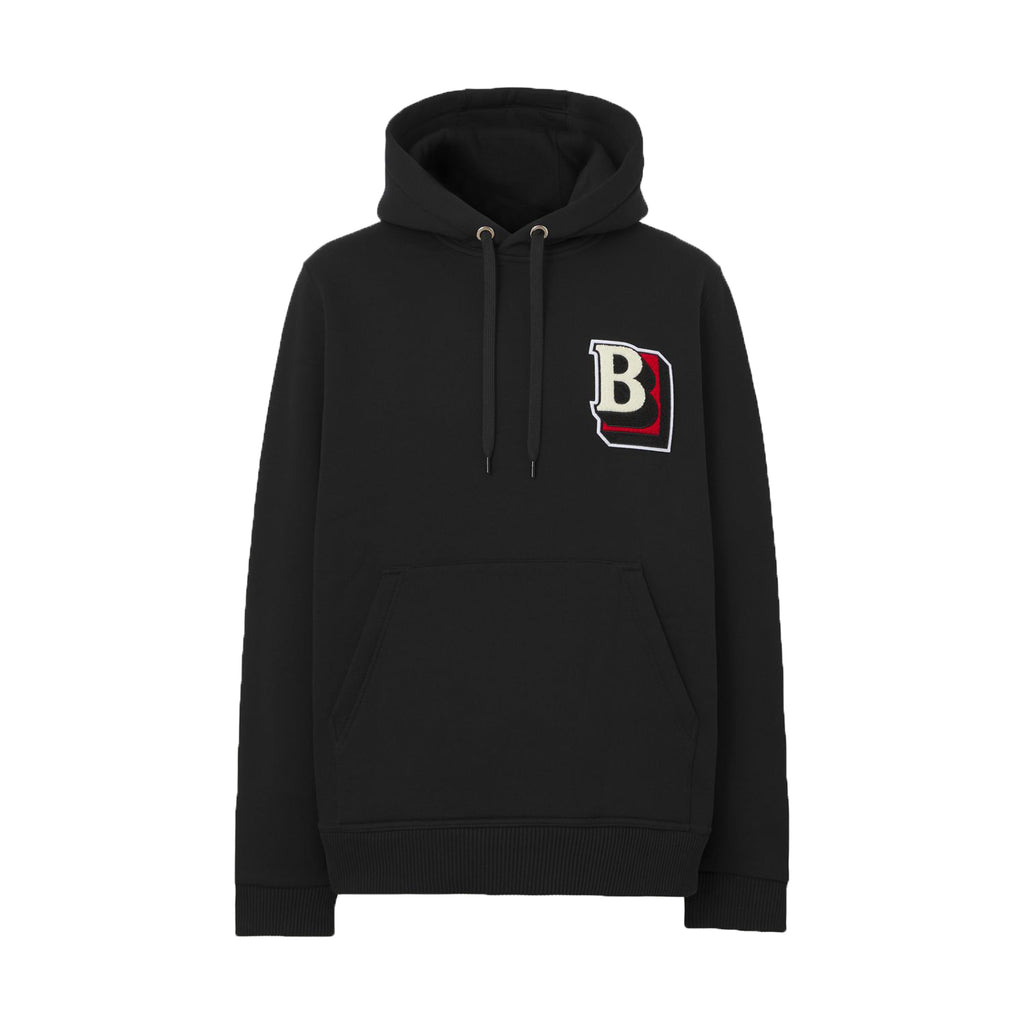 Burberry Letter Graphic Cotton Blend Hoodie