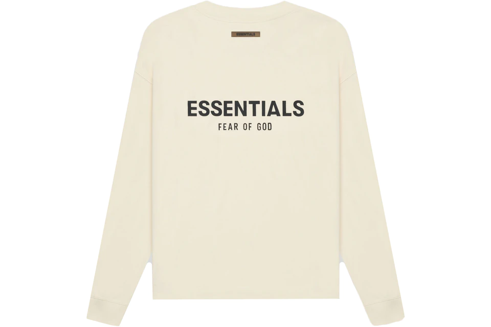 Fear of God Essentials Long Sleeve T-shirt Cream/Buttercream