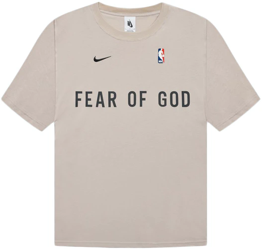 FEAR OF GOD x Nike Warm Up T-Shirt Oatmeal