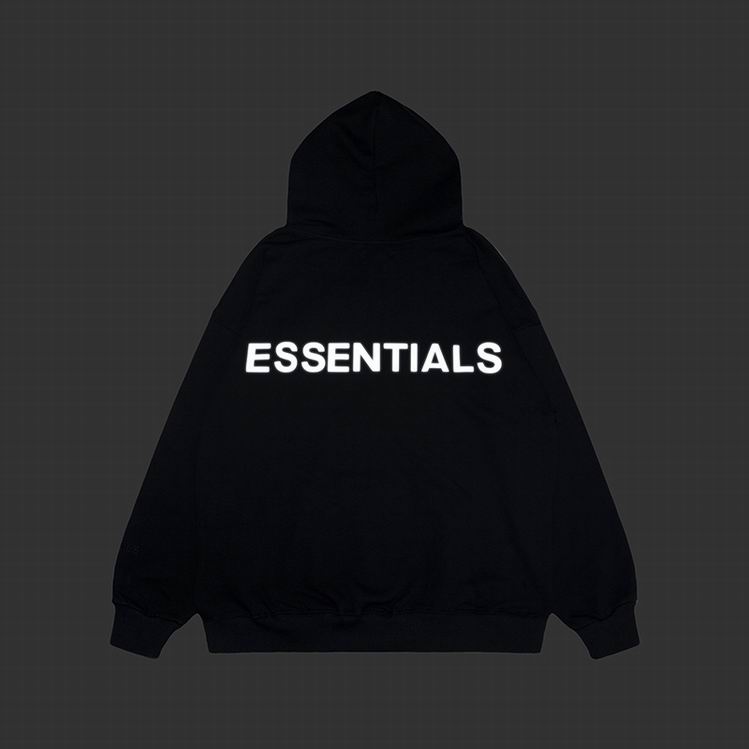Fear Of God Back Logo Essentıals Reflective Black