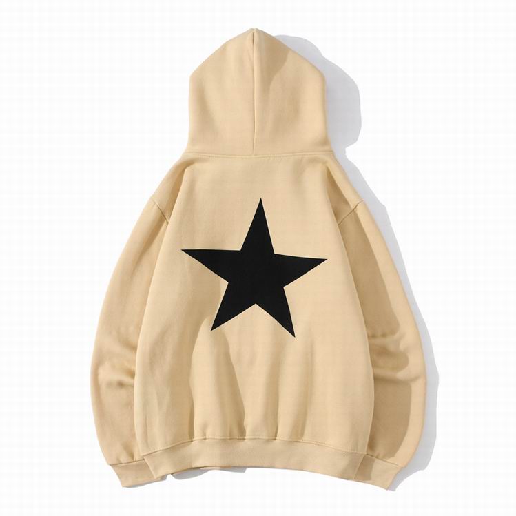 Fear Of God Autumn Star Logo Hoodie Natural