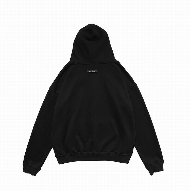 Fear Of God Essentıals Zipper Hoodie Black