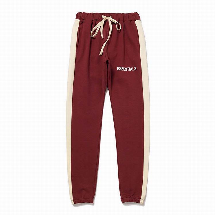 Fear Of God Essential Sweat Pant Burgundy/Beige
