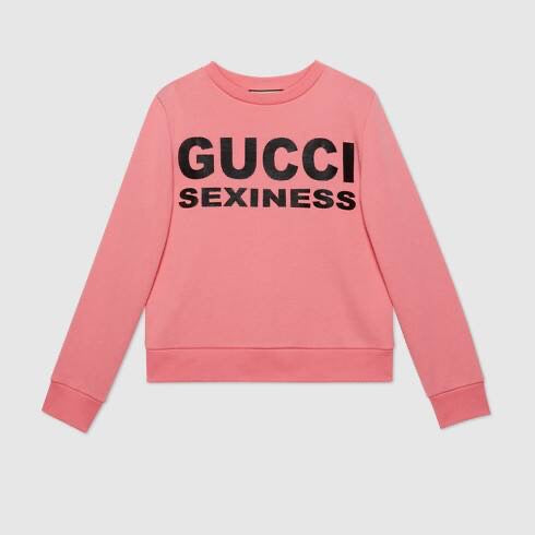 Gucci Sexiness Sweatshirt Pink