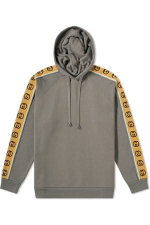 Gucci logo tape hoodie Reflectıve