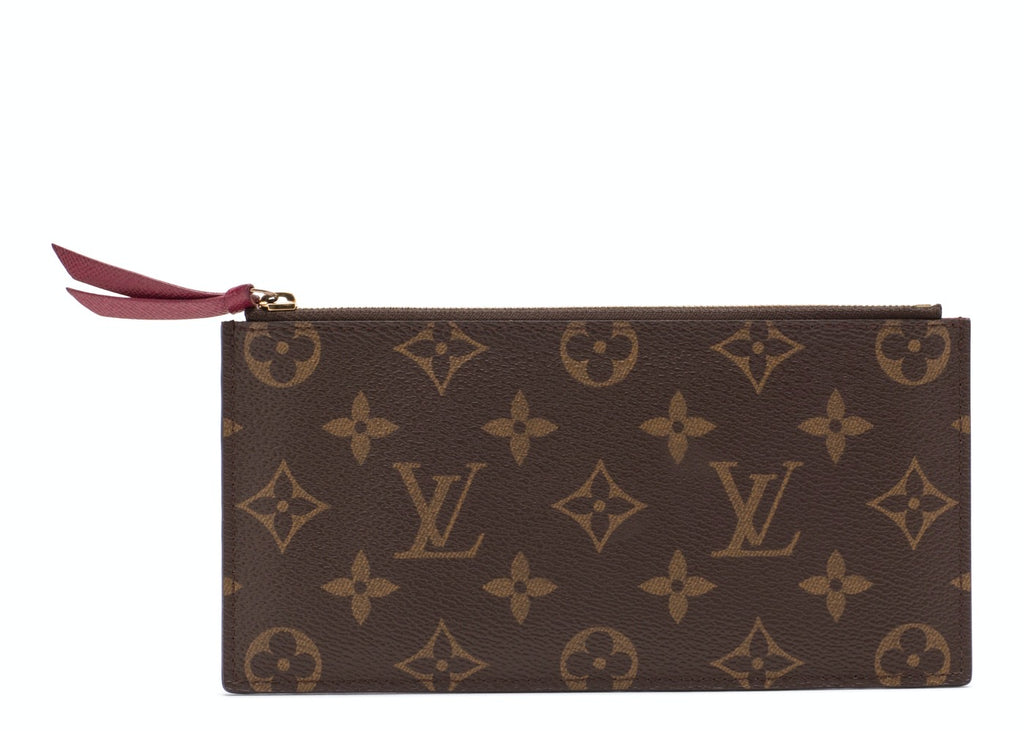 Louis Vuitton Pochette Felicie Zippered Insert Monogram Brown