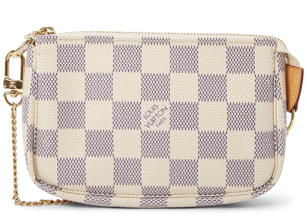 Louis Vuitton Pochette Damier Azur Mini