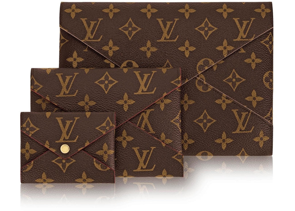 Louis Vuitton Pochette Kirigami Monogram Brown in Coated Canvas with Gold-tone
