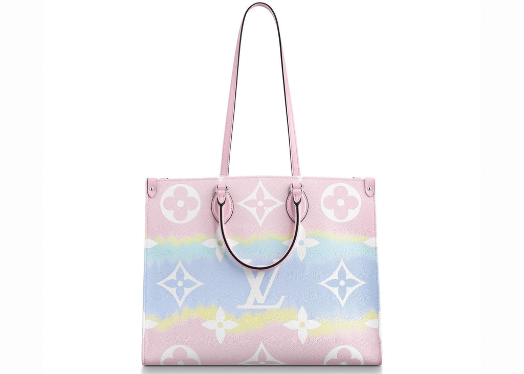 Louis Vuitton Onthego LV Escale GM Pastel in Coated Canvas/Cowhide Leather with Silver-tone