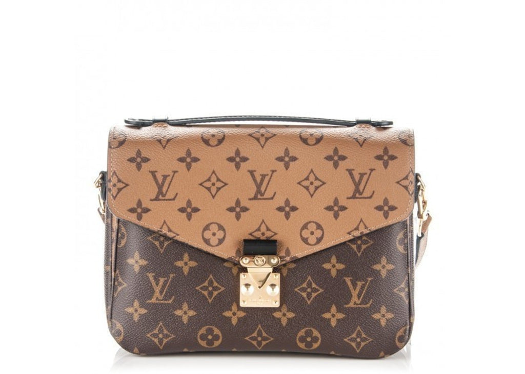 Louis Vuitton Metis Pochette Monogram Reverse Brown