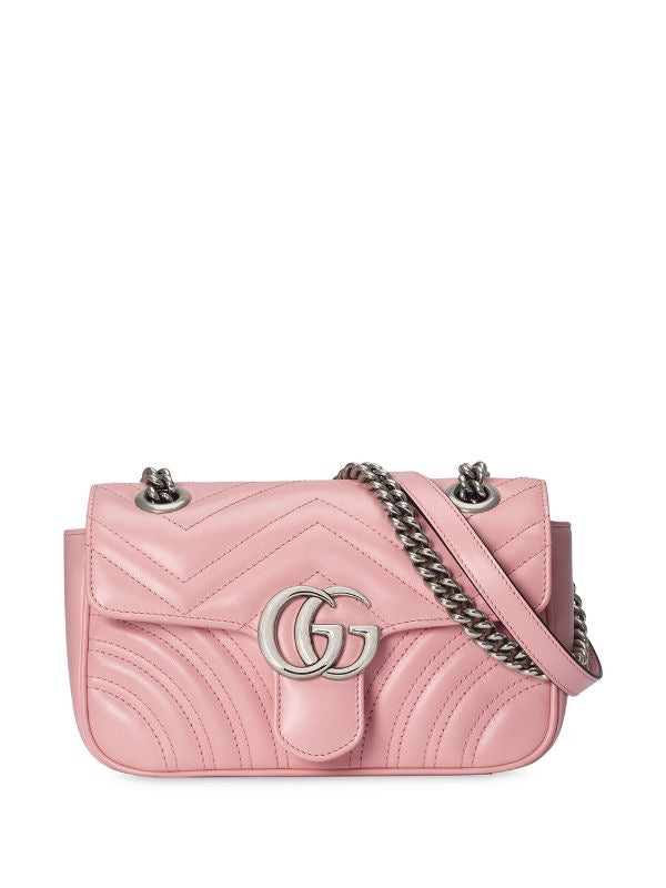 Gucci GG Marmont shoulder bag Pink