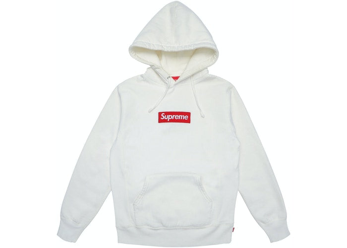 Supreme Box logo White