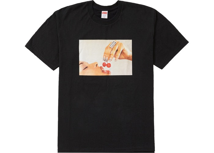 Supreme  Cherries Black Tee
